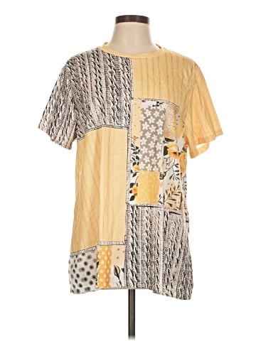 Shein Curve Short Sleeve T-Shirt (view 1)