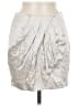 Karen Millen Metallic Silver Formal Skirt Size 6 - photo 1
