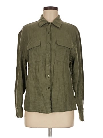 JW (JW Style) Long Sleeve Button-Down Shirt (view 1)