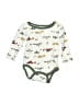 Chick Pea 100% Cotton Ivory Long Sleeve Onesie Size 0-3 mo - photo 1