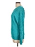 Unbranded 100% Acrylic Teal Pullover Sweater Size L - photo 5