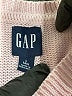 Gap 100% Cotton Stripes Pink Pullover Sweater Size L (tall) - photo 7