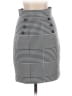 H&M Houndstooth Gray Casual Skirt Size 4 - photo 1