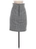 H&M Houndstooth Gray Casual Skirt Size 4 - photo 2
