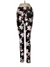 Victoria's Secret Floral Black Leggings Size 6 - photo 1