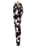 Victoria's Secret Floral Black Leggings Size 6 - photo 5