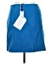 Caractere Solid Blue Wool Skirt Size UK 12 / US 8 - photo 2
