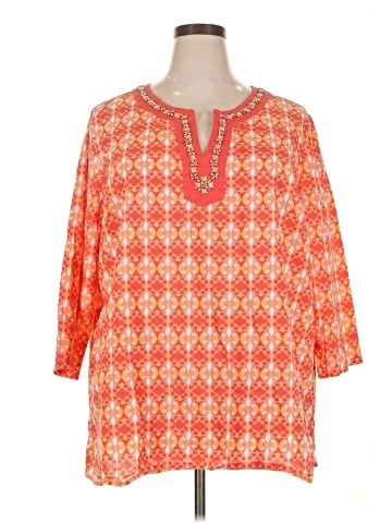 Kim Rogers 3/4 Sleeve Blouse (view 1)