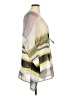 Echo Color Block Ombre Plaid Stripes Multi Color Gray Swimsuit Cover Up One size - photo 4