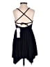 Oh Polly Solid Black Cocktail Dress Size 0 - photo 2