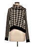 Lucky Brand Houndstooth Black Pullover Sweater Size M - photo 1