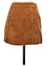Forever 21 Solid Brown Casual Skirt Size S - photo 2