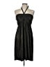 Intrigue 100% Polyester Metallic Black Cocktail Dress Size 10 - photo 1