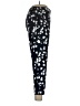 J.Crew Factory Store 100% Polyester Floral Black Casual Pants Size 12 - photo 4