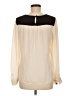 XXI 100% Polyester Ivory Long Sleeve Blouse Size M - photo 2