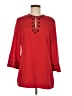 Anne Klein Red 3/4 Sleeve Blouse Size M - photo 1