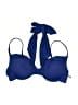 La Blanca Solid Blue Swimsuit Top Size 4 - photo 1