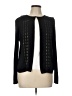AKRIS Black Silk Cardigan Size 12 - photo 1