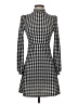 Unbranded Houndstooth Black Casual Dress Size XS - photo 1