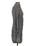 Unbranded Houndstooth Black Casual Dress Size XS - photo 4