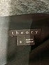 Theory Solid Black Cocktail Dress Size 8 - photo 7