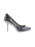 MICHAEL Michael Kors Metallic Solid Metallic Silver Heels Size 10 - photo 1