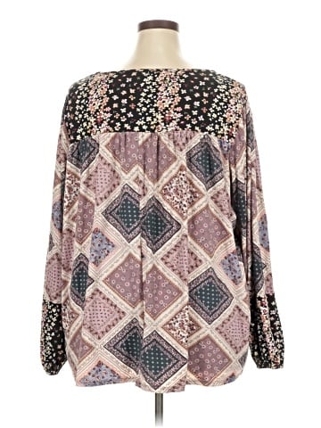 Haptics Long Sleeve Blouse (view 2)