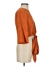 Zara Orange 3/4 Sleeve Top Size XS - photo 4
