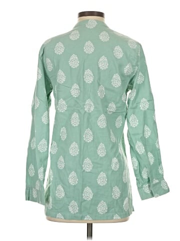 Garnet Hill Long Sleeve Blouse (view 2)