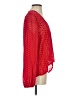 Blu Moon Red Long Sleeve Blouse Size XS (0) - photo 4