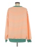 Unbranded Stripes Orange Pullover Sweater Size M - photo 2