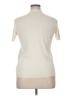 AKRIS 100% Silk Ivory Short Sleeve Top Size 14 - photo 2
