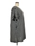 Nemidor 100% Polyester Stripes Gray Casual Dress Size 20 - photo 4