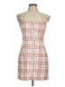 Forever 21 Plaid Ivory Cocktail Dress Size M - photo 1