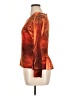 B.l.e.u. Orange 3/4 Sleeve Top Size XL - photo 5