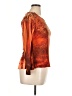 B.l.e.u. Orange 3/4 Sleeve Top Size XL - photo 4