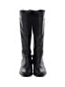 27 EDIT 100% Leather Black Boots Size 7 1/2 - photo 2