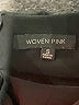 Woven Pink 100% Polyester Solid Black Jumpsuit Size S - photo 4