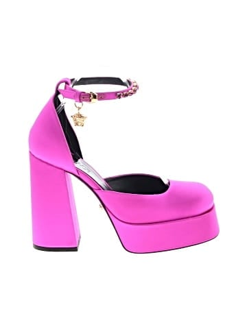Versace Medusa Aevitas Satin Platform Pumps (view 1)