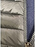 Moncler 100% Polyamide Blue Padded Front Wool Cardigan Size S - photo 8