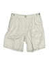 Dockers 100% Polyester Solid Ivory Khaki Shorts Size 34 waist - photo 1