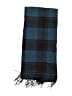 Uniqlo Plaid Blue Scarf One size - photo 2