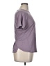 Unbranded Solid Purple Active T-Shirt Size XL (estimated) - photo 4