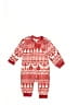 Unbranded Print Red Long Sleeve Onesie 3-6 MO / 6 MO - photo 1