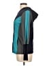 Curves Color Block Teal Track Jacket Size 10 - photo 5