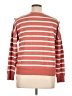 Nine West Stripes Red Sweatshirt Size XL - photo 2