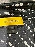 St. John 100% Silk Animal Print Black 3/4 Sleeve Silk Top Size 14 - photo 7