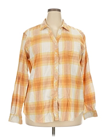 Weatherproof Long Sleeve Button-Down Shirt (view 1)