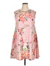 Bella Dahl Floral Pink Casual Dress Size XL - photo 1