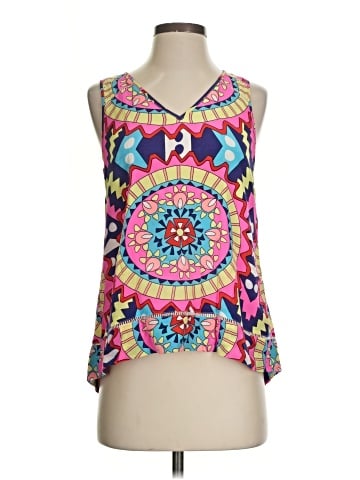 Annie Griffin Sleeveless Silk Top (view 1)